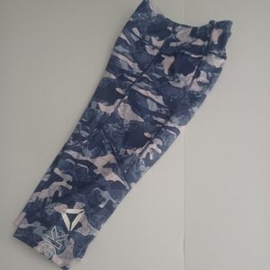 Reebok Camo Capri Workout Leggings Sz XL
